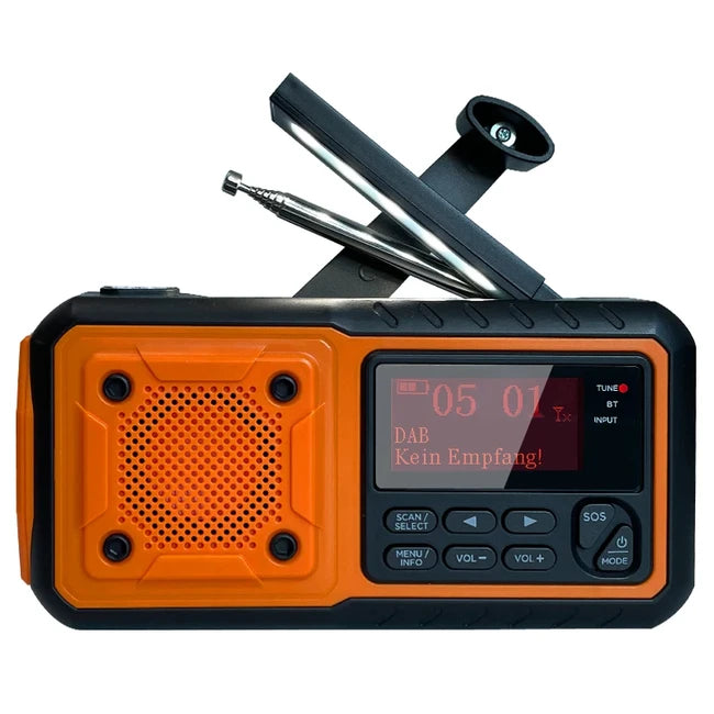 Liber Montis Sonus Πολυλειτουργικό Ραδιόφωνο DAB/DAB+ FM με Bluetooth 5.1 και Λειτουργία SOS