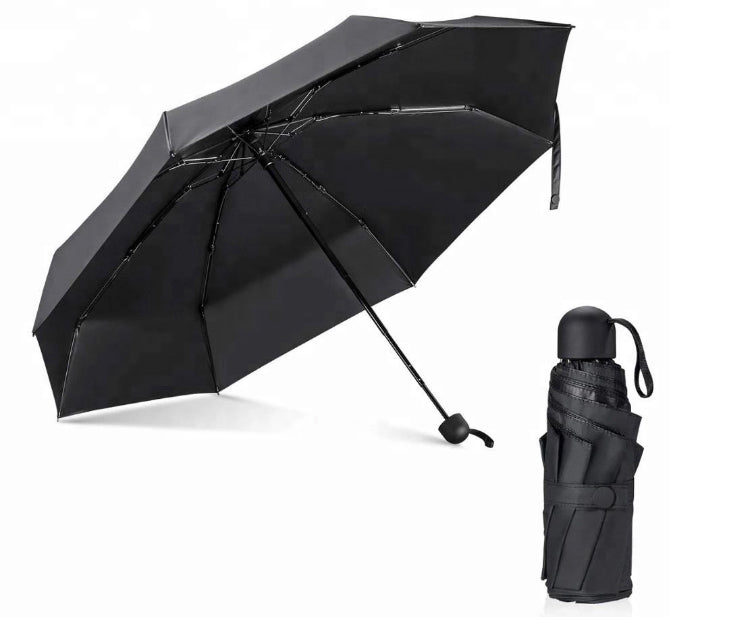 Origin Outdoors Nano Συμπαγής Ομπρέλα, μαύρο