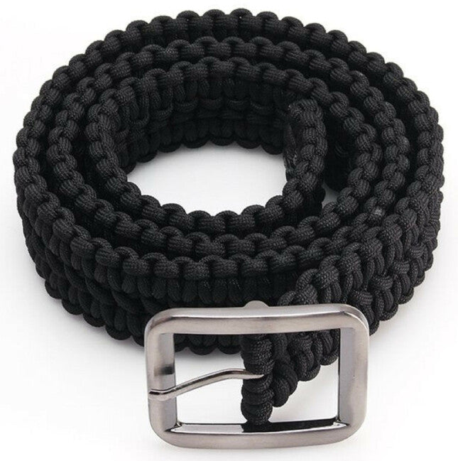 Origin Outdoors Ζώνη Paracord 120 cm, μαύρο