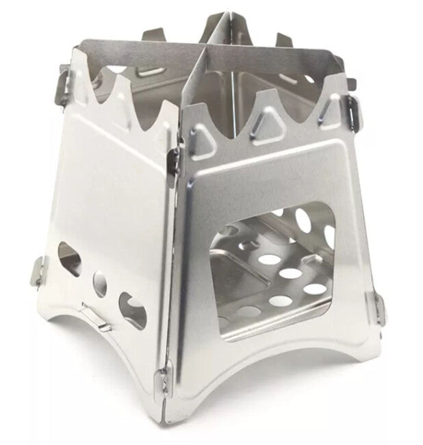 Origin Outdoors Stack Φορητό Καμπίνγκ Μαγειρείο από Ανοξείδωτο Χάλυβα