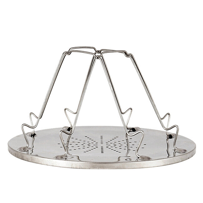 Origin Outdoors Φορητή Σόμπα Κάμπινγκ με Τοστιέρα Stainless Steel