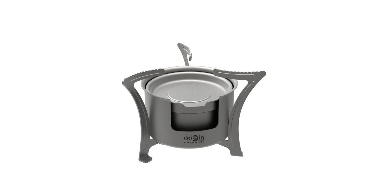 Origin Outdoors Stove Combo titανικό συνδυασμένο μαγειρικό σκεύος
