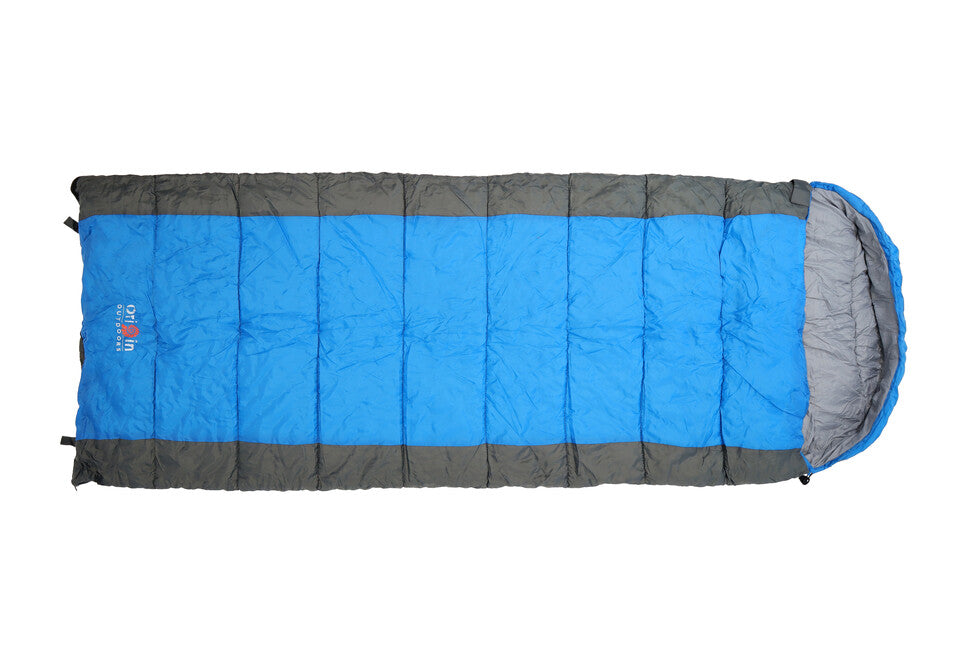 Origin Outdoors Summer Ορθογώνιος Σάκος Ύπνου, μπλε-γκρι