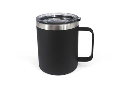 Origin Outdoors Θερμικό Κύπελλο από Ανοξείδωτο Χάλυβα, 0,35 l, Μαύρο