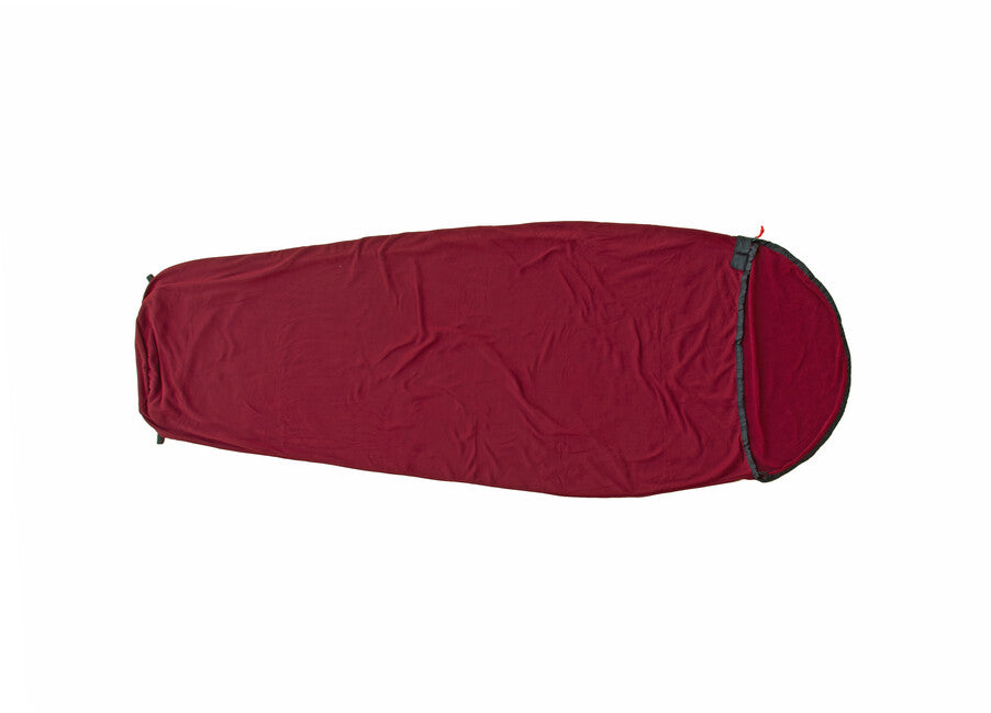 Origin Outdoors Microfleece Ένθετο Σάκου Ύπνου σχήμα μούμιας, bordeaux