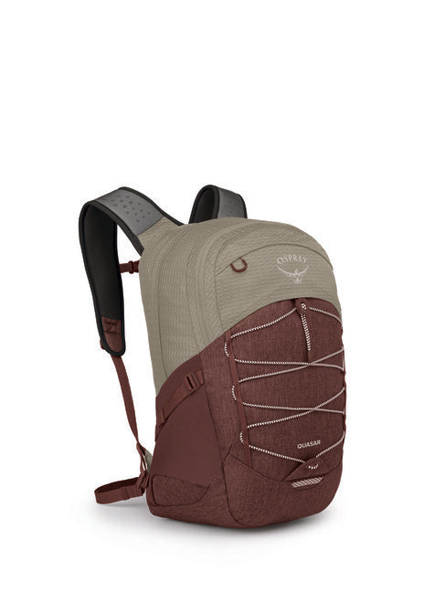 OSPREY Quasar 28 σακίδιο πλάτης αστικό, sawdust tan/raisin red