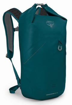 Osprey Transporter Roll Top Waterproof 25 Backpack, Night Jungle Blue