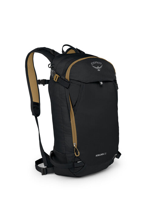 OSPREY SOELDEN 22 σακίδιο πλάτης σκι ορειβασίας, μαύρο