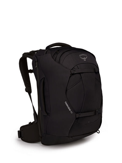OSPREY FAIRVIEW 40 II Σακίδιο Ταξιδιού, μαύρο