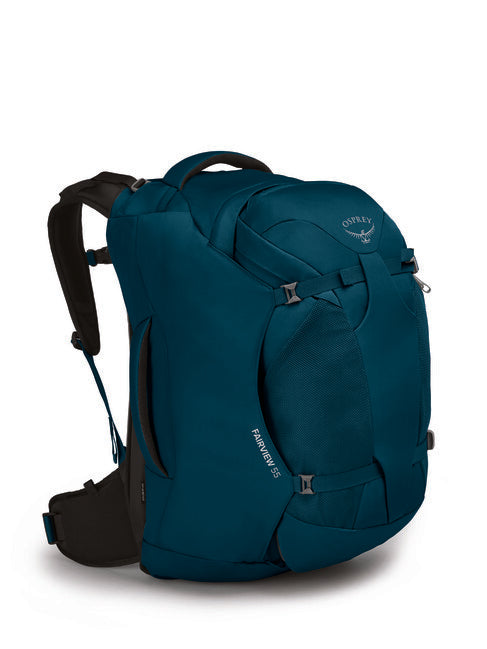 OSPREY FAIRVIEW 55 Σακίδιο πλάτης ταξιδιού, Night Jungle Blue