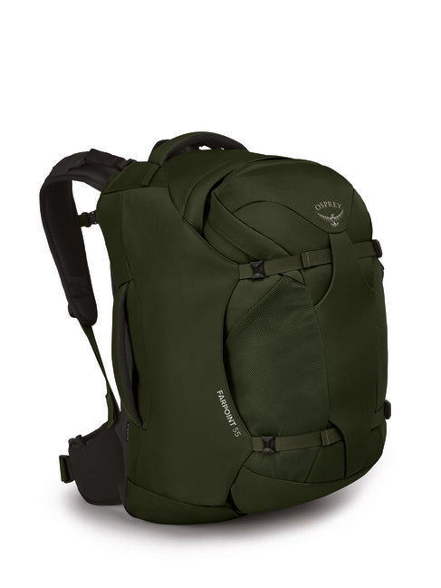 OSPREY FARPOINT 55 σακίδιο πλάτης ταξιδίου, gopher green