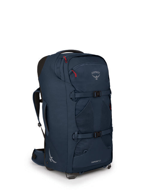 OSPREY FARPOINT WHEELS 65 Τσάντα Ταξιδιού με Ρόδες, muted space blue