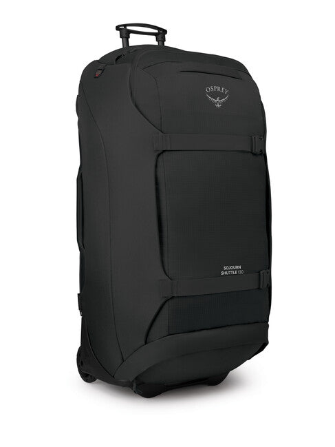OSPREY SHUTTLE 130 Τσάντα Ταξιδιού με Ρόδες, μαύρο