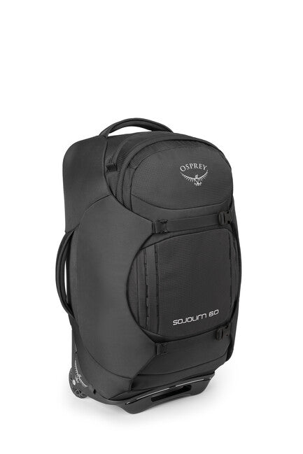 OSPREY SOJOURN 60 τσάντα ταξιδίου με ροδάκια, μαύρη