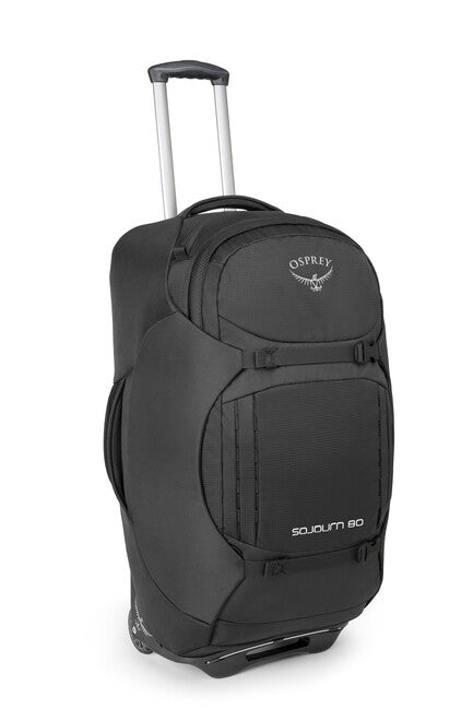 OSPREY SOJOURN 80 Τσάντα Ταξιδιού με Ρόδες, μαύρο
