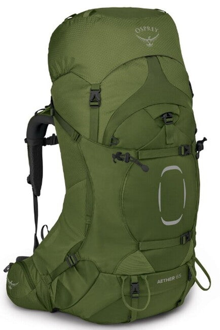 OSPREY AETHER 65 II σακίδιο πλάτης σκιάδειας, σκούρο πράσινο