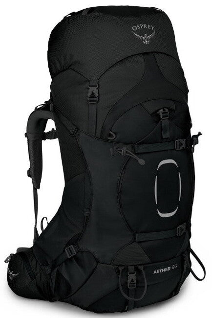 OSPREY ARIEL 65 II Σακίδιο Πεζοπορίας, μαύρο