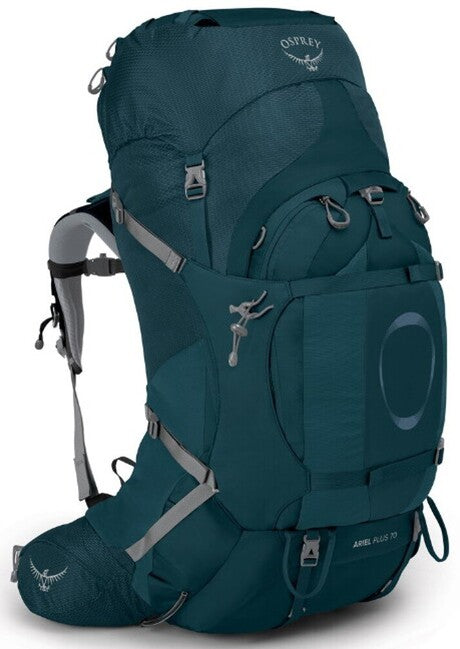 OSPREY ARIEL PLUS 70 Σακίδιο Πλάτης Τουριστικό, Night Jungle Blue