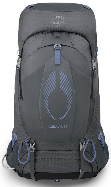 OSPREY Aura AG 50 Σακίδιο Πλάτης Ορειβασίας, Σκούρο Γκρι