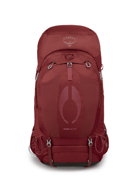 OSPREY AURA AG 65 Σακίδιο Πεζοπορίας, berry sorbet red
