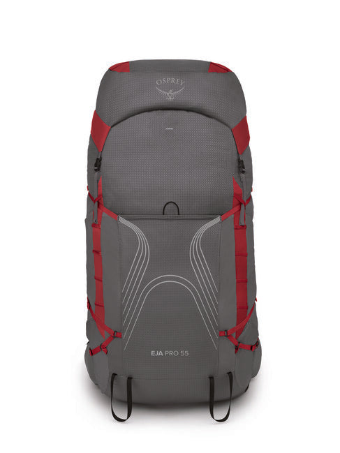 OSPREY EJA PRO 55 σακίδιο πλάτης trekking, dale grey/poinsettia red
