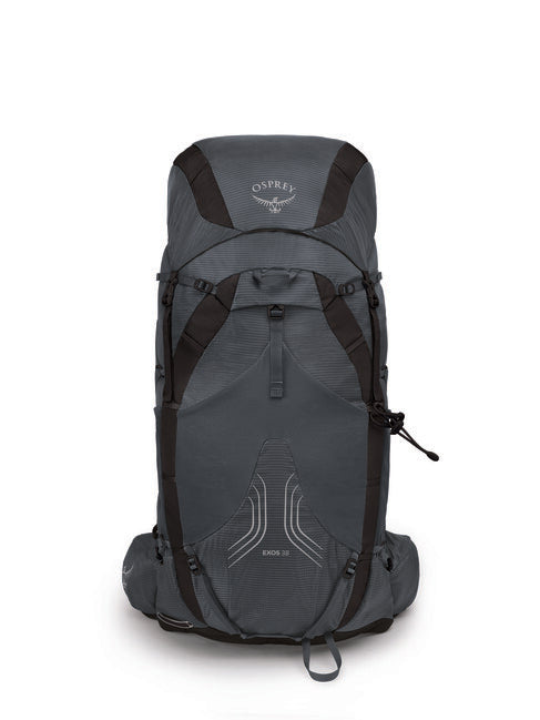 OSPREY EXOS 38 σακίδιο πλάτης για πεζοπορία, σκούρο γκρι