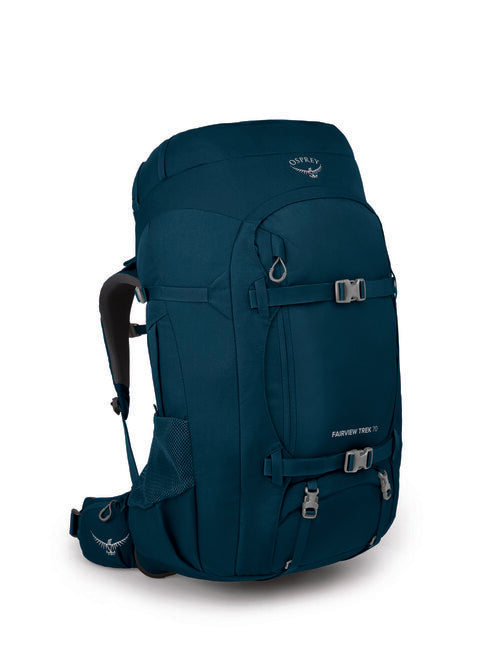 OSPREY FAIRVIEW TREK 70 σακίδιο πλάτης ταξιδίου, night jungle blue