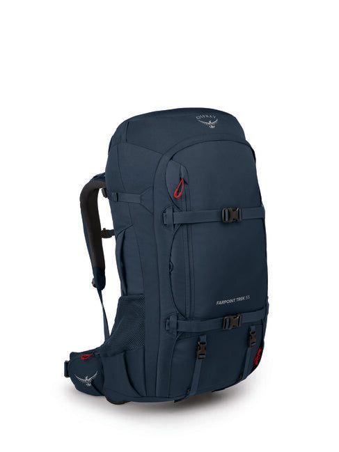 OSPREY FARPOINT TREK 55 σακίδιο πλάτης ταξιδίου, muted space blue