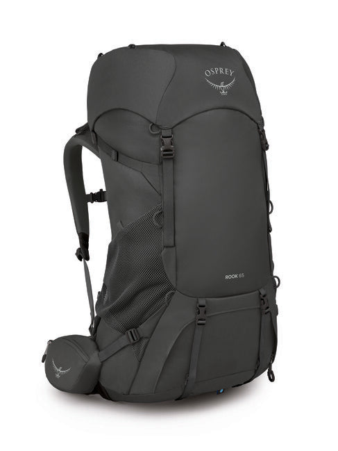 OSPREY ROOK 65 Σακίδιο Πεζοπορίας, dark charcoal/silver lining