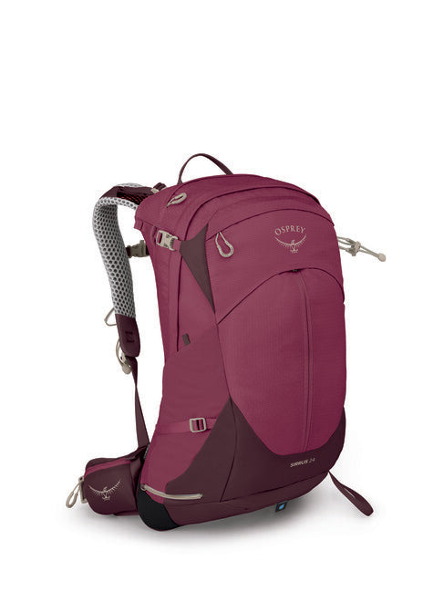 OSPREY SIRRUS 24 σακίδιο πλάτης τουρισμού, elderberry purple/chiru tan