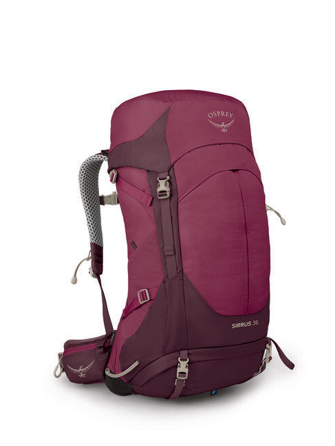 OSPREY SIRRUS 36 σακίδιο πλάτης τουρισμού, elderberry purple/chiru tan