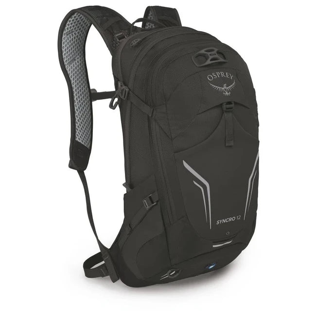 OSPREY SYNCRO 12 κυκλιστικό σακίδιο πλάτης, μαύρο