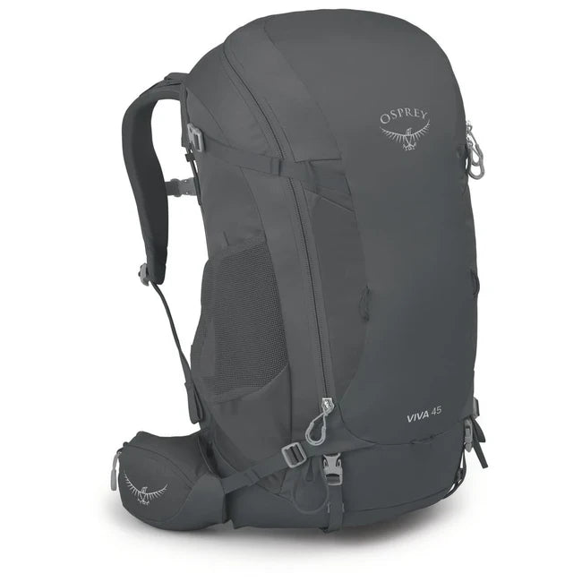 OSPREY VIVA 45 σακίδιο πλάτης ταξιδίου, tunnel vision grey