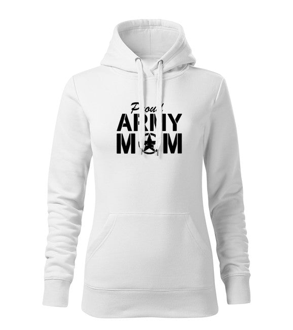 DRAGOWA φούτερ με κουκούλα γυναικείο Army Mom