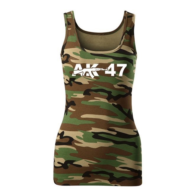 DRAGOWA AK-47 γυναικείο αμάνικο μπλουζάκι