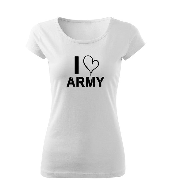 DRAGOWA I love army μπλουζάκι γυναικείο