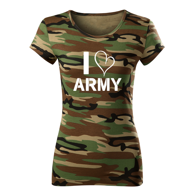 DRAGOWA i love army Μπλουζάκι γυναικείο
