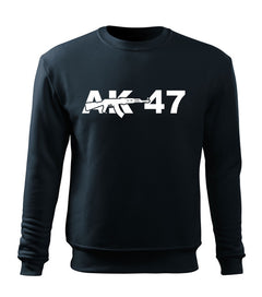 DRAGOWA kids' sweatshirt AK-47, navy blue
