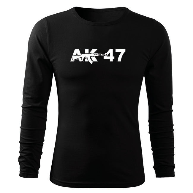 DRAGOWA Fit-T μπλουζάκι με μακρύ μανίκι AK-47