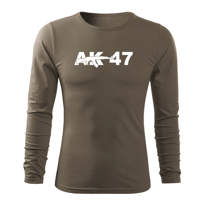 DRAGOWA Fit-T μπλουζάκι με μακριά μανίκια AK-47