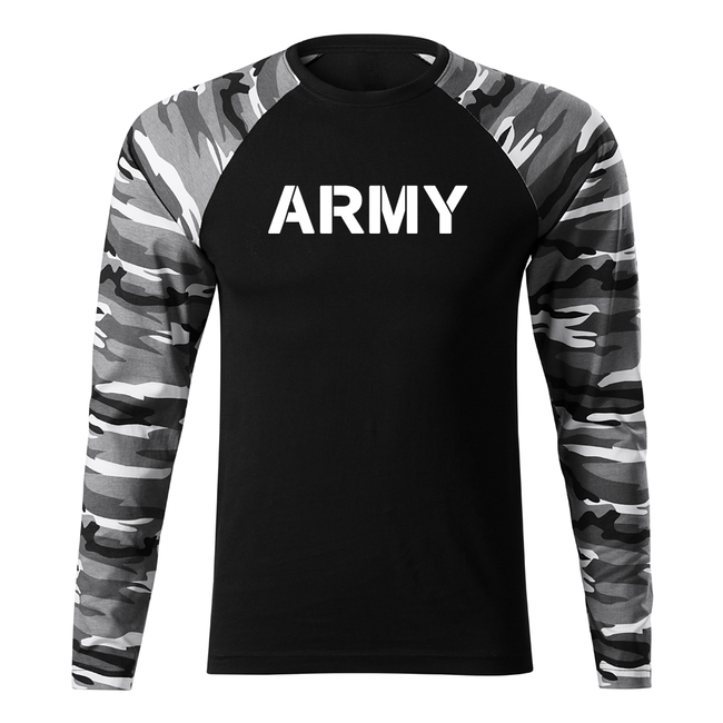 DRAGOWA Fit-T Μπλουζάκι με Μακρύ Μανίκι, Army