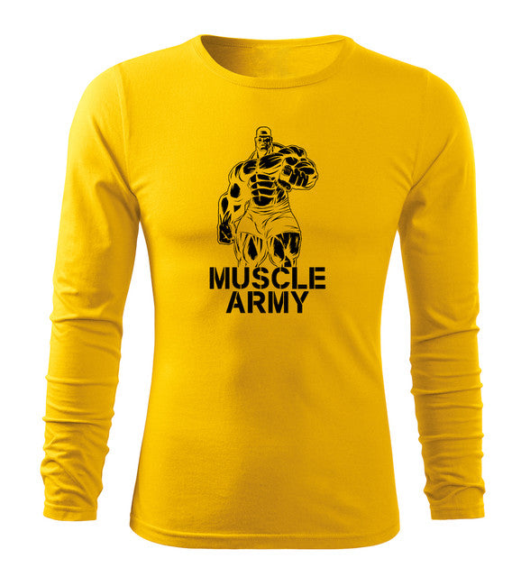 DRAGOWA Fit-T μπλουζάκι μακρύ μανίκι muscle ανδρικό