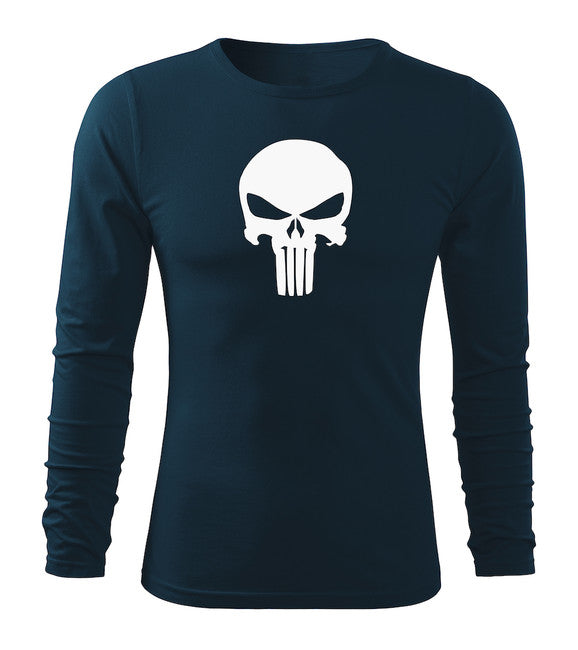 DRAGOWA Fit-T Μπλουζάκι με Μακρύ Μανίκι Punisher