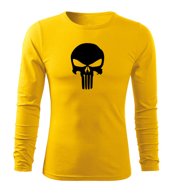 DRAGOWA Fit-T μπλουζάκι με μακρύ μανίκι punisher