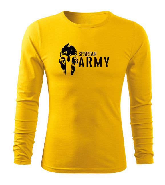 DRAGOWA Fit-T Spartan Army Μπλουζάκι με Μακρύ Μανίκι