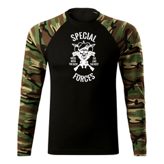 DRAGOWA Fit-T μακρυμάνικο μπλουζάκι special forces 160 g/m², woodland