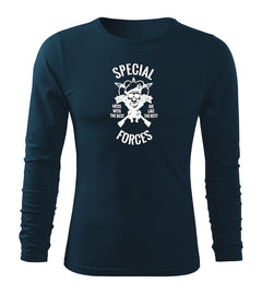 DRAGOWA Fit-T μακρυμάνικο μπλουζάκι special forces 160 g/m², σκούρο μπλε