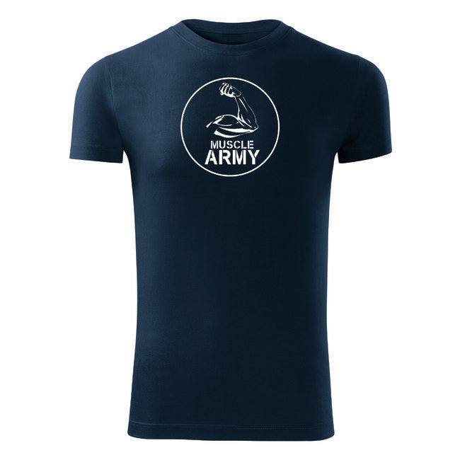 DRAGOWA Μπλουζάκι Muscle Army Fitness Biceps