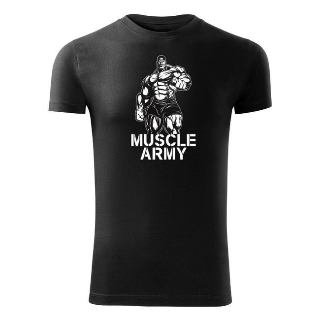 DRAGOWA muscle army fitness Μπλουζάκι ανδρικό