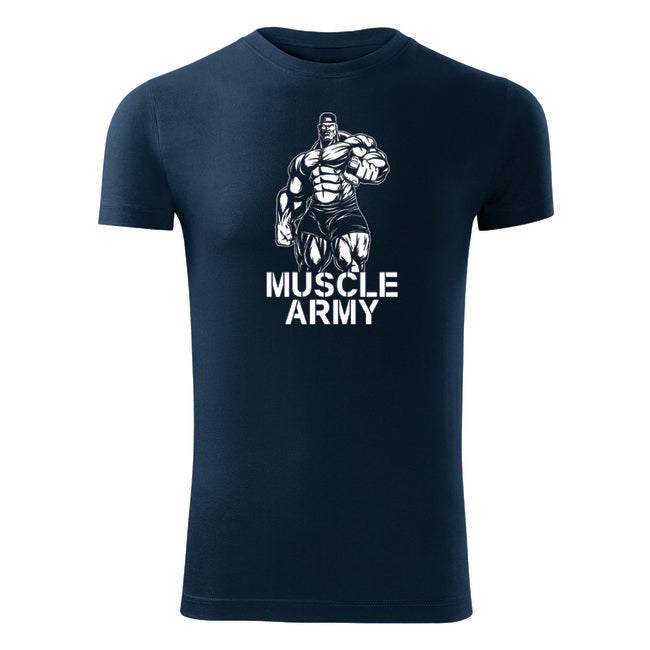 DRAGOWA Μπλουζάκι Muscle Fitness Army Man